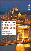GEBRAUCHSANWEISUNG BUDAPEST UNGARN von 